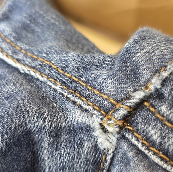 J Brand Vivid Skinny Leg Jeans Distressed Size 27 - Picture 7 of 7